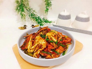 皓皓的厨娘的味美万家 鲜领天下+姜葱炒螃蟹